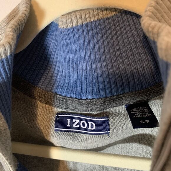 NEWwithTAGS - IZOD FIELDHOUSE SWEATER HIGHNECK,1/4 Zip MENS SIZE: Small - Picture 4 of 5